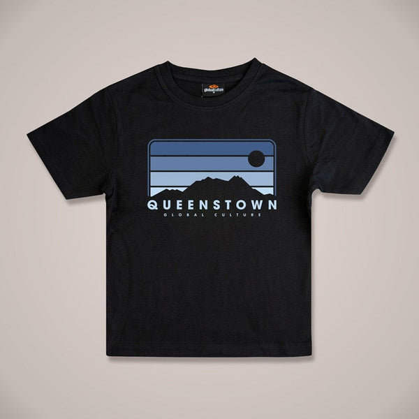 Queenstown Mountains Kids T Shirt